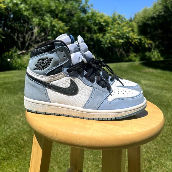 Nike Air Jordan 1 Retro High OG \'University Blue\' Mens Shoes Size 7 main image 9